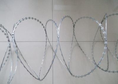 China Hot Dipped Galvanized Clips Razor Barbed Blade Wire Livestock Fence Panels for sale