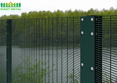 China South Africa Clearvu Anti-Climb Prison Fence Panels Wire Mesh Anti Climb 358 Anti Climb Security Fencing for sale