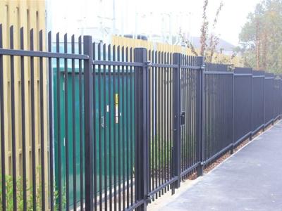 Chine PVC enduisant la clôture en aluminium décorative de h1.8m à vendre