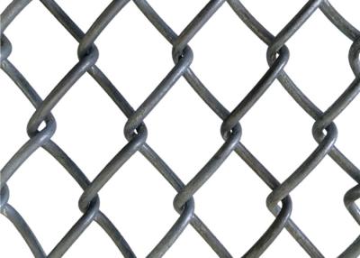 China Zinc Coating 8Ft Diamond Chain Link Fence For Constructions for sale