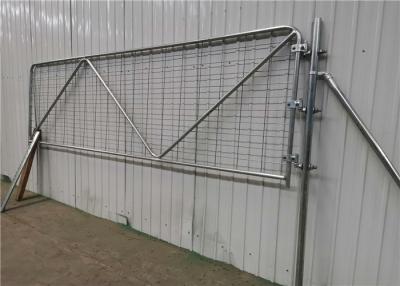 China low carbon steel 2.5m Weld Mesh Field Fence Gate for sale