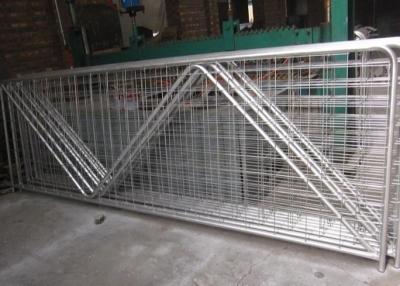 China Carbon Steel N types 2.5m Metal Farm Gates for sale