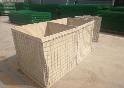 China peacekeeping 76*150mm Fill Sand Hesco Blast Wall for sale