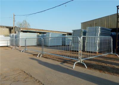 China Bridge Feet H1.2m Temporary Crowd Control Barriers for sale