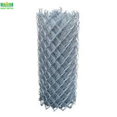 China Galvanized 6ft Height Diamond Chain Link Fencing Anti Corrosion Temporary for sale