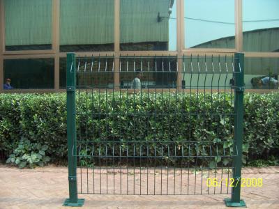 China Small Garden Triangle Bending 1.23m Height 3d Fence for sale