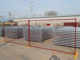China 6ft X 10 Ft Canada Construction Temporary Site Fencing Hot Dipped Galvanized for sale