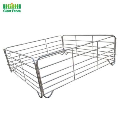China 6-8ft Width Hot Dip Galvanized Farm Fence Metal Iron Steel for sale