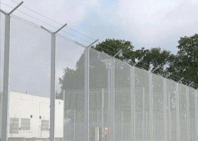 China 3.0mm Hot Dip Galvanized Anti Climb Security Fence 358 for sale