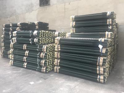 中国 分野の塀0.8m高い鋼鉄散りばめられたTのポスト0.95 1.25 1.33lb/Ft 販売のため