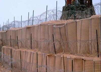 China Galvanized Gabion Box 4.0mm Bastion Barrier Flood Wall for sale