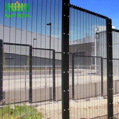 China 358 Anti Climb Fencing Welded Wire Mesh Galvanized For Prison for sale