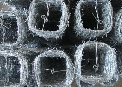 China Fencing 3.4mm High Tensile Barbed Wire Oxidation Protection for sale