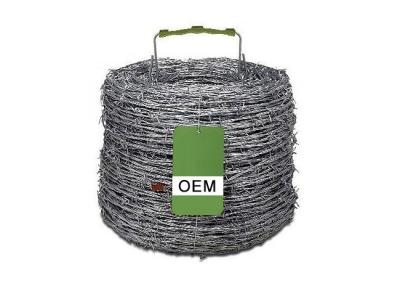 China 10kg 1.2mm Galvanized Razor Barbed Wire For Barb Wire Fence for sale