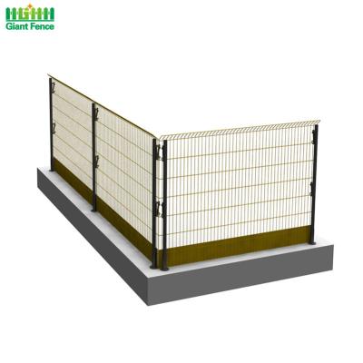 Chine Structure métallique de bord du chantier de construction 50X200mm de barrières provisoires de protection à vendre