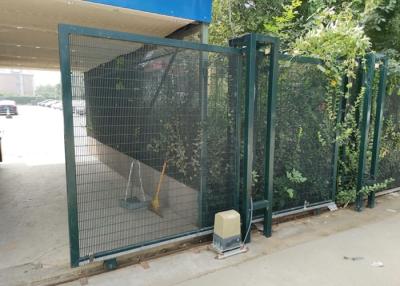 China Pvc Coated 40*60mm Sliding Fence Gate Electric Power Welded Wire Mesh Or Inner Pipe for sale