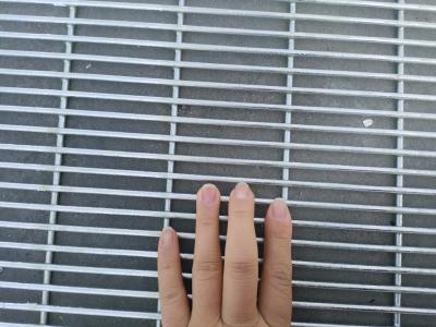 China Black Hot Dipped Galvanized Anti Climb Security Fencing 358 Anti Scaling for sale