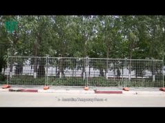 2.1*2.4m Autralia standard temporary fence popular for construction site