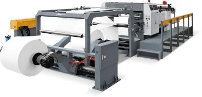 Cina Alta velocità due rulli macchina di taglio carta servo precisione macchina di taglio carta in vendita