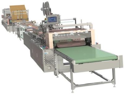China Máquina de hacer bolsas de papel de panal de miel corrugada de 380V 25KW YNFWD-650 en venta