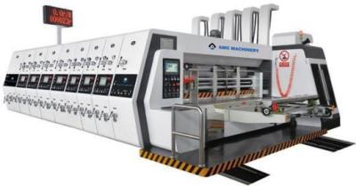 China Zware flexoprinter slotter die cutter machine 95 kW SYKM-HD-2545RC Te koop