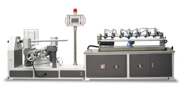 Quality Two Head Type Paper Tube Cutting Machine 8.2KW Customized Color TSJG-60 for sale