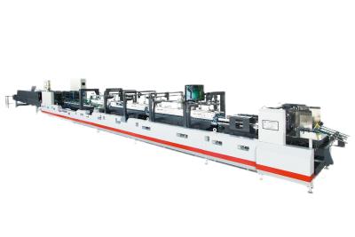 China High Speed Automatic Folding Gluing Machine 18.5KW 0 - 500M/min JH-650PC for sale