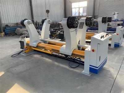 China Heavy Duty Paper Corrugator Machine Hydraulic Reel Stand 0.6Mpa - 0.9Mpa HRS1800 for sale