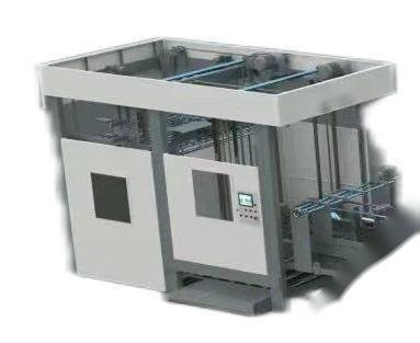 Quality 9KW Automatic Flip Flop Stacker Logistics Conveyor Type Customized Color SDX for sale