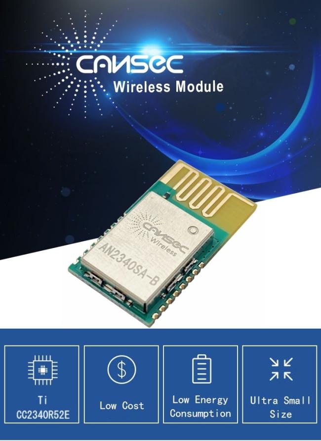 BLE 5.3 Low Energy Ble AN2340SA-B Module Ipex Long Distance 2.4ghz TI CC2340R5 ZigBee Thread module