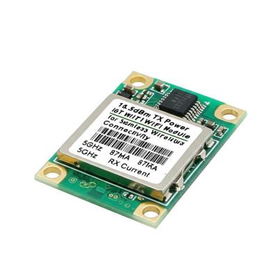 China 16.5dBm TX Power IoT WiFi Module for Seamless Wireless Connectivity 2.4GHz 380mA TX Current 5GHz 87mA RX Current for sale