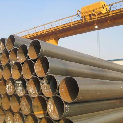 China Welded Round Structural Steel Tubing OD 406.4 - 5000 mm LSAW Steel Pipe for sale