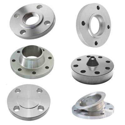 China Bolt Hole Metal Pipe Flanges Silver Color EN ABS API ISO Approved à venda