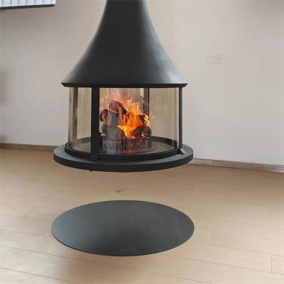 China 900mm Indoor Decorative Fireplace Hanging Central Heating Wood Burning Stove for sale