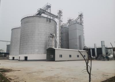 China Galvanized Steel Grain Silo 100T - 12500T To Storage Corn Rice Soybeans en venta