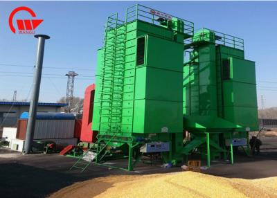 China Husk Burner Small Grain Dryer Equipment Batch Type Fast With Biomass Furnace for sale