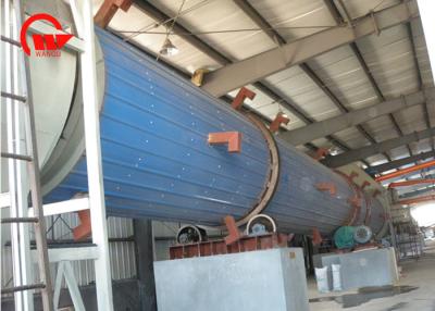 China Carbon Steel Steam Tube Dryer , Spent Grain Rotary Industrial Drum Dryer for sale