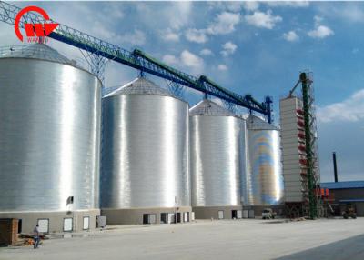 China 12,8 M isolaram o silo de grão de aço selado para a farinha Sotrage todos os tipos da grão à venda