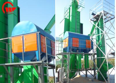 China Seeds Rotary Grain Cleaner Machine For Raw Wheat Pre Cleaning 1.1 - 4kw Engine Power for sale