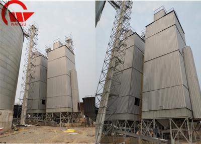 China PLC Control Grain Dryer Machine High Efficiency Red Or White Colour 80kw for sale
