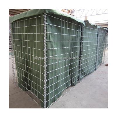 China Temporary Flood Protection Barrier with Welded Mesh and Galvanized Iron Wire Material for sale