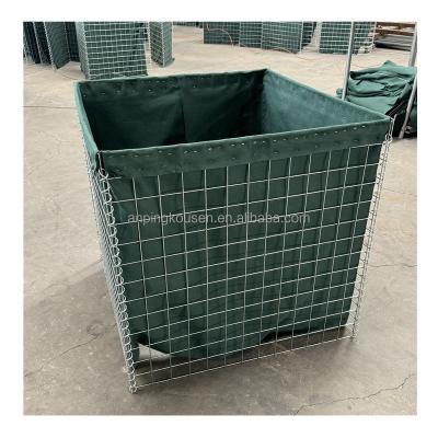 China Galvanized Wire Welding Processing Service Defensive Barrier for Sand Wall Barrier for sale