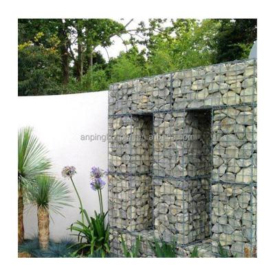 China Welded Gabion Wire Mesh Baskets with Galvanized Iron Wire and Wire Gauge 3-6mm for sale