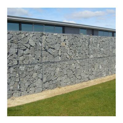China Sale PVC Coated 200x100x50 Welded Gabion Boxes with Silver and 3-6mm Wire Gauge for sale