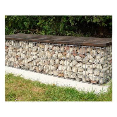 China Silver Galvanized/PVC Coated Gabion Baskets Welded Gabion Boxes 100*100*50 Aperture for sale