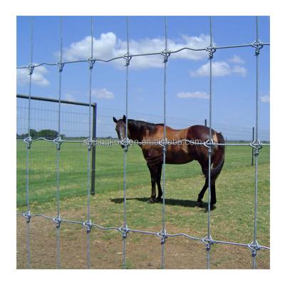 Chine Métal cadre Ferme clôture galvanisée en noeud fixe en fil de terre charnière pour le bétail Cheval mouton à vendre