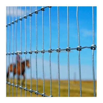 China Galvanized Metal Frame Horse Style Pasture Fixed Knot Animal Pasture Horse Ranch Fencing for sale