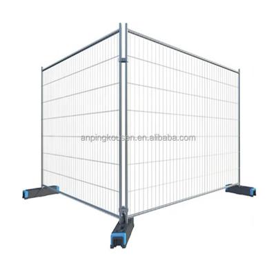 China Canada Construction Site Security Fencing 6 ft x 9.5 ft Metal Color Coating Temporary Panels for sale