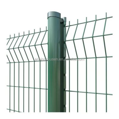 中国 簡単に組み立てられるゲートのための鋼鉄ワイヤ3D曲線溶接網面フェンシング 販売のため