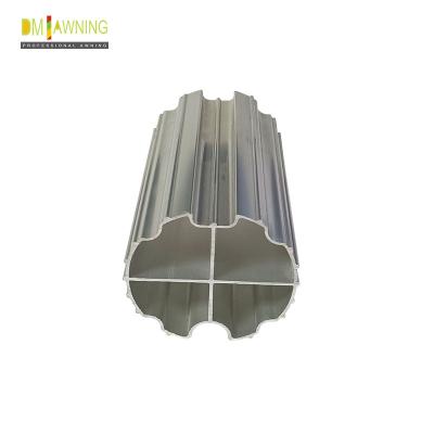 China 70mm Joint Aluminum Awning Roller Tube Pipe Awning Parts for sale